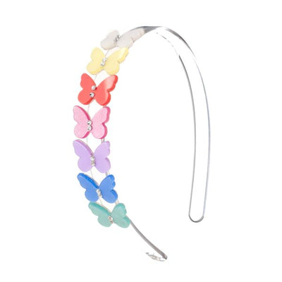 SPR - Butterflies Spring Colors Headband