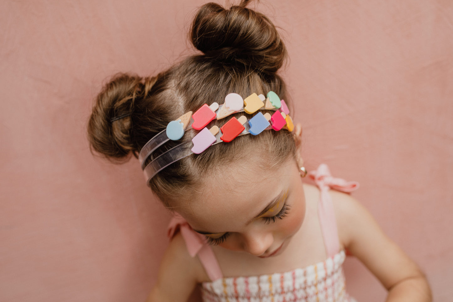 Multi Popsicle Satin Colors Headband - SUM24