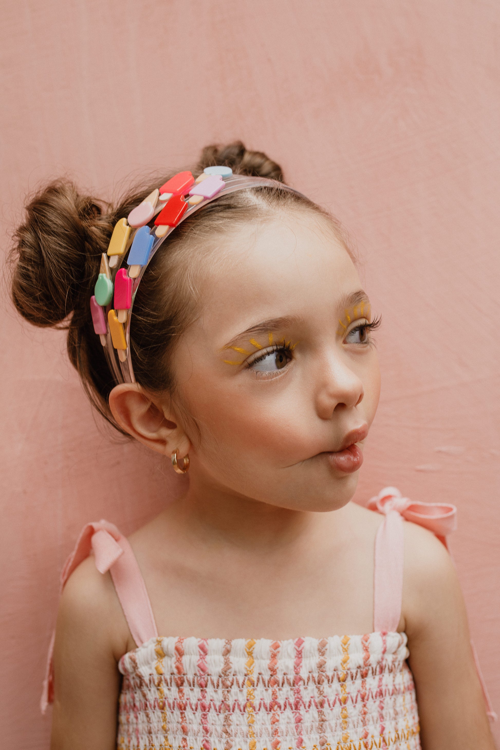 Multi Popsicle Satin Colors Headband - SUM24