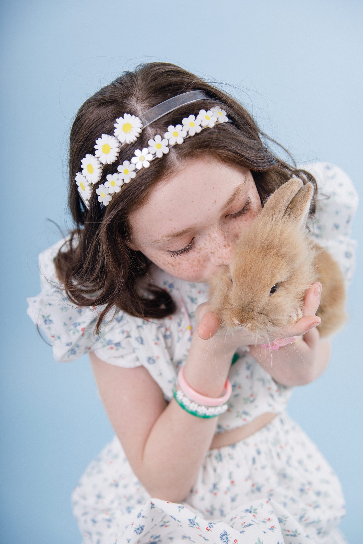 SPR - Daisies White Headband