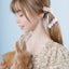 SPR - Bunnies Flowers Pink and Bow Hair Clips