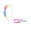 Candy Hearts Headband & Love Pearlized Pastel Combo -VAL24