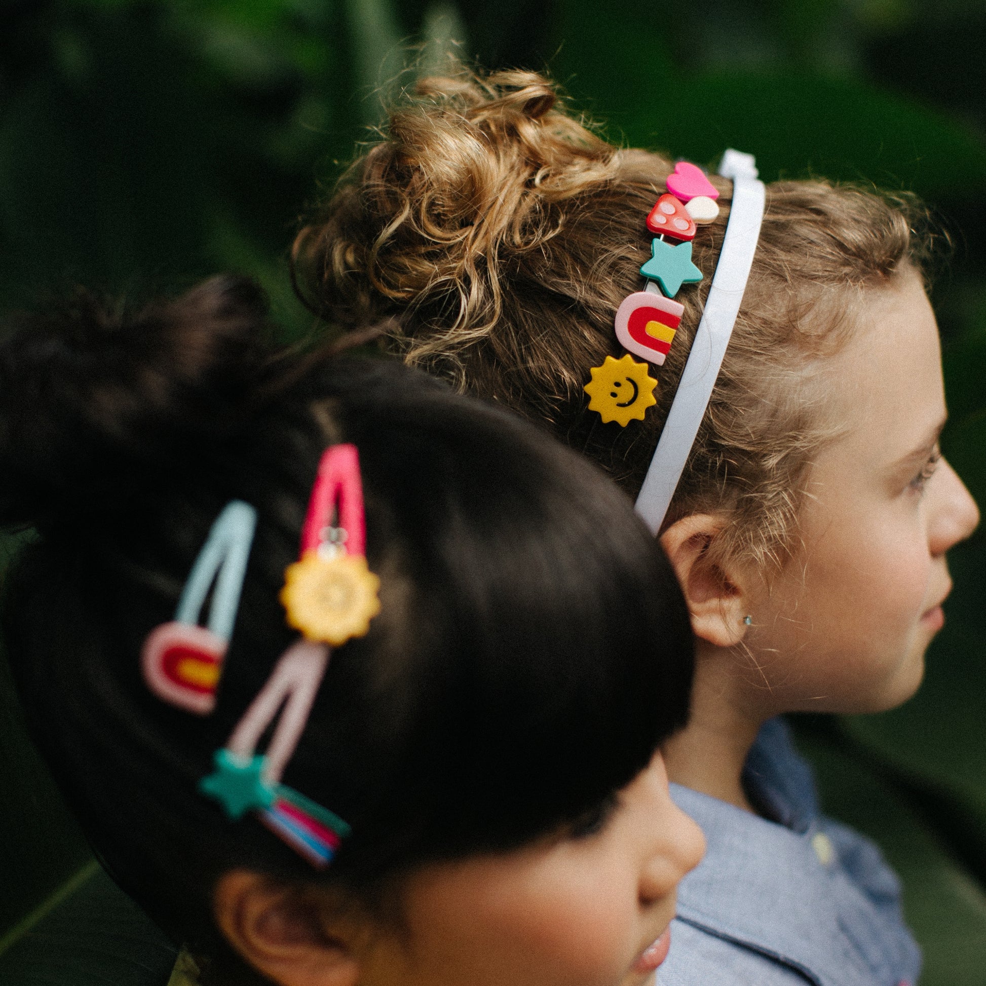 Be Happy Headband & Happy Sun Necklace Combo