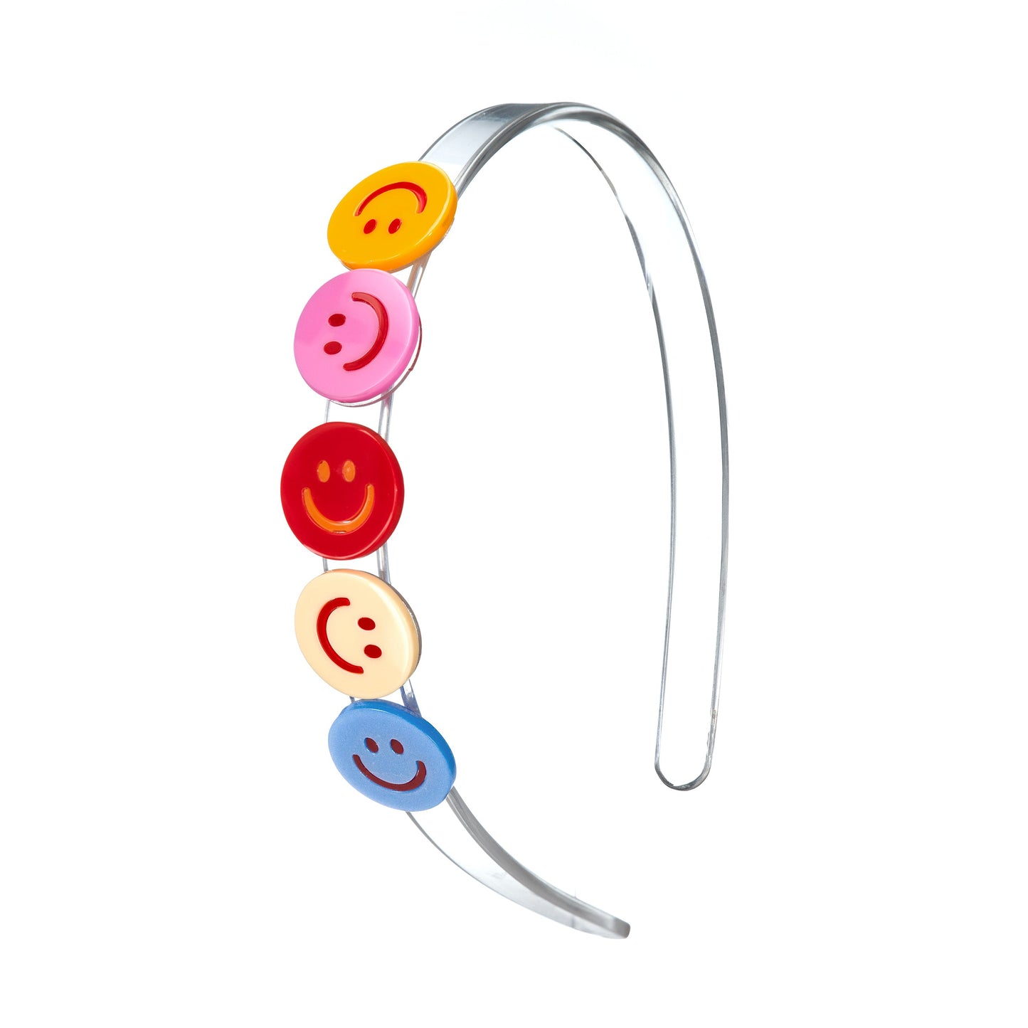 Multi Happy Face Colorful Headband - SUM24