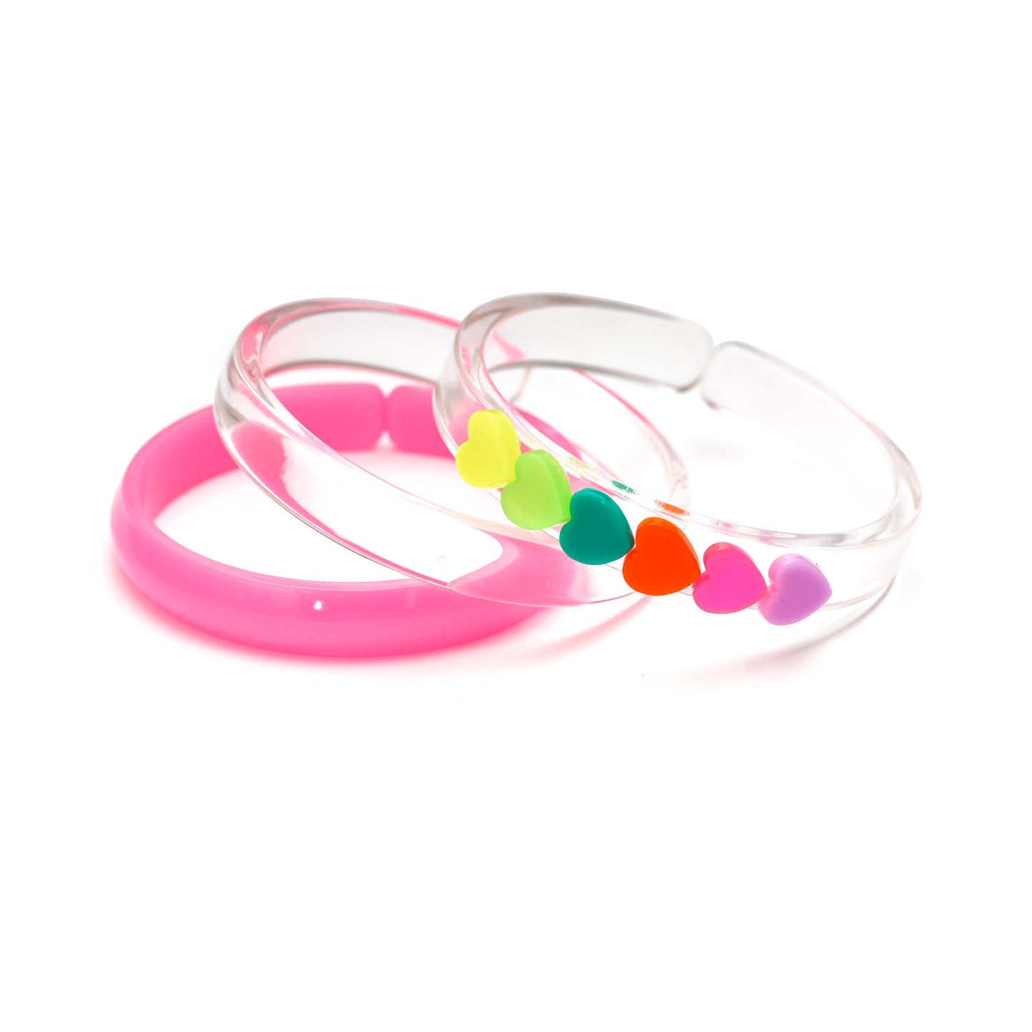 VAL25 - Hearts Neon Bangles