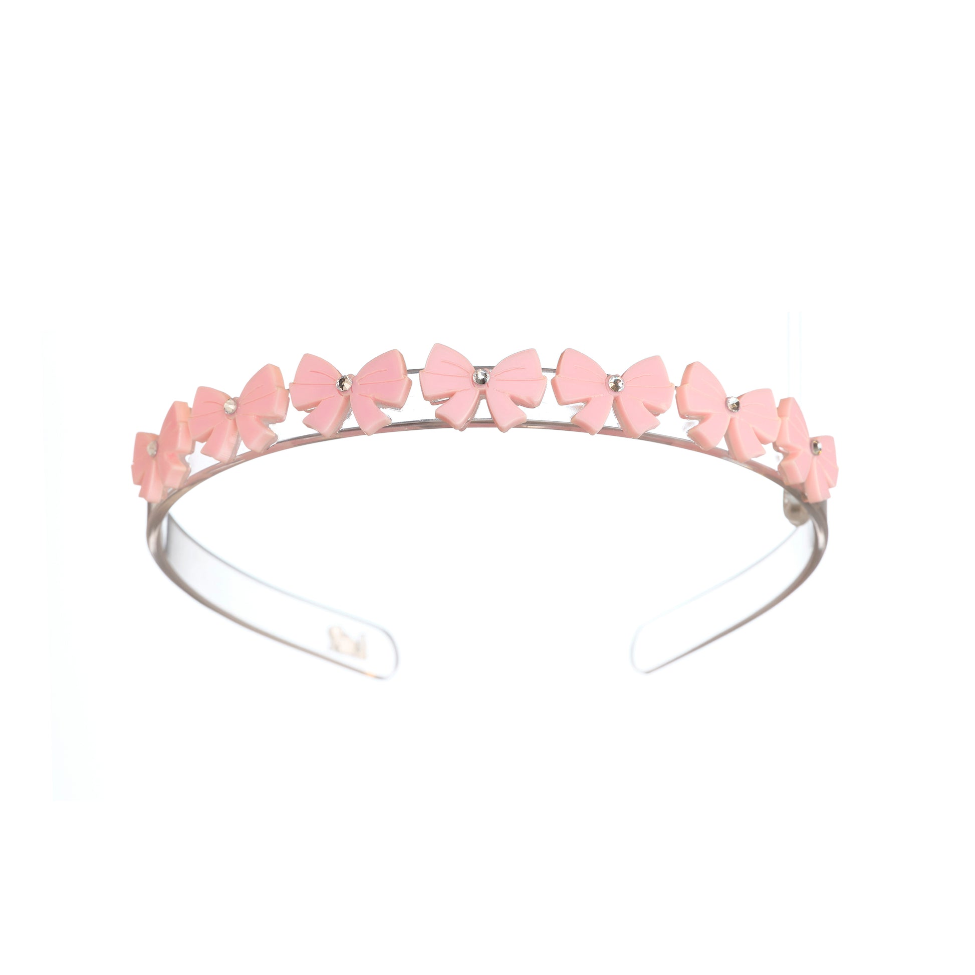 VAL25 - Bows Mini Light Pink Headband