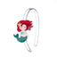 Mermaid Underwater Glitter Red Headband  - SUM24