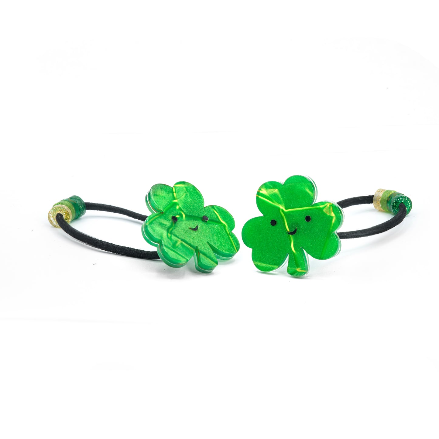 SPR- Shamrock St. Patricks Hair Ties