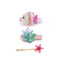Under The Sea Pink Fish Hair Clips Set - SUM24