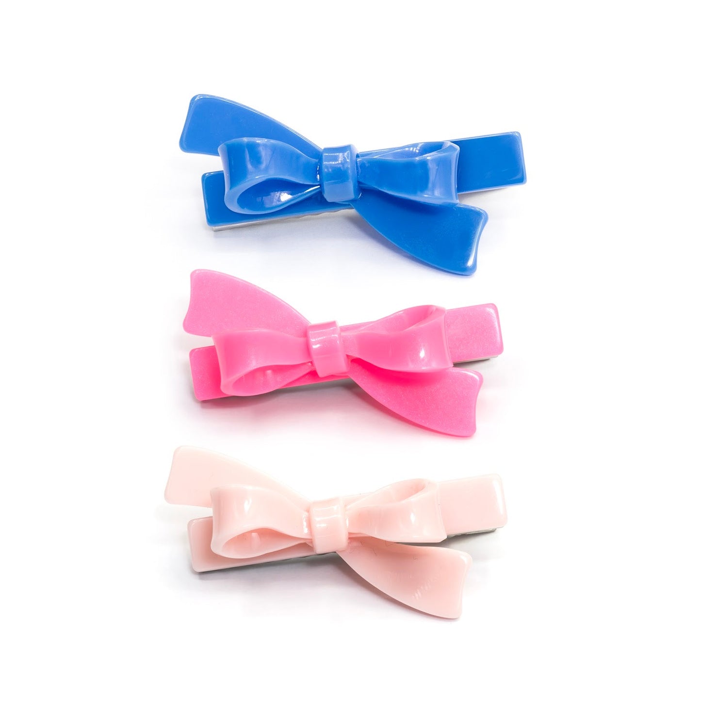 Bows Pink Blue  Hair Clips - SUM24