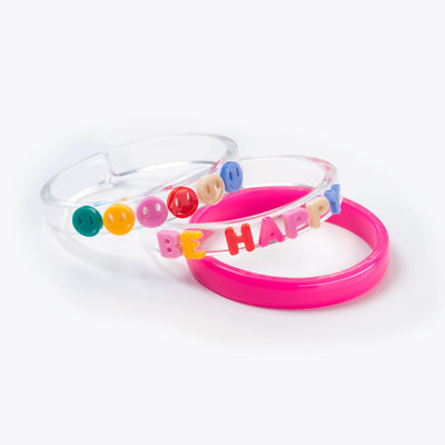 SUM24 - Be Happy Vibrant Bangle Set - SUM24