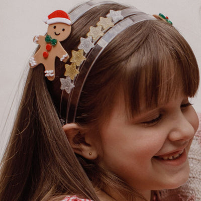 HOL-Happy Gingerbread Boy Cookie Headband